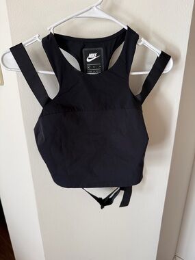 Nike Black Strappy Crop Top